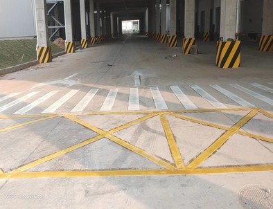 西安西安厂区道路标线施工